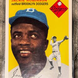 Jackie Robinson Baseball Card 