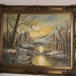 Cuadro Antiguo De Pared 