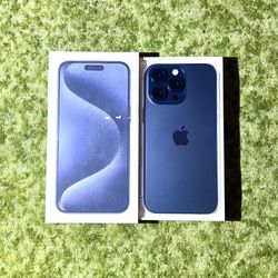 iPhone 15 Pro Max | 256GB | Blue Titanium | Factory Unlocked