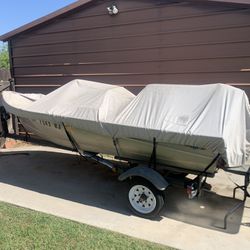 1984 Velcro Boat With Trailer