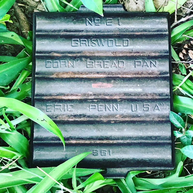 Vintage Griswold Cast Iron Corn Bread Pan No 21