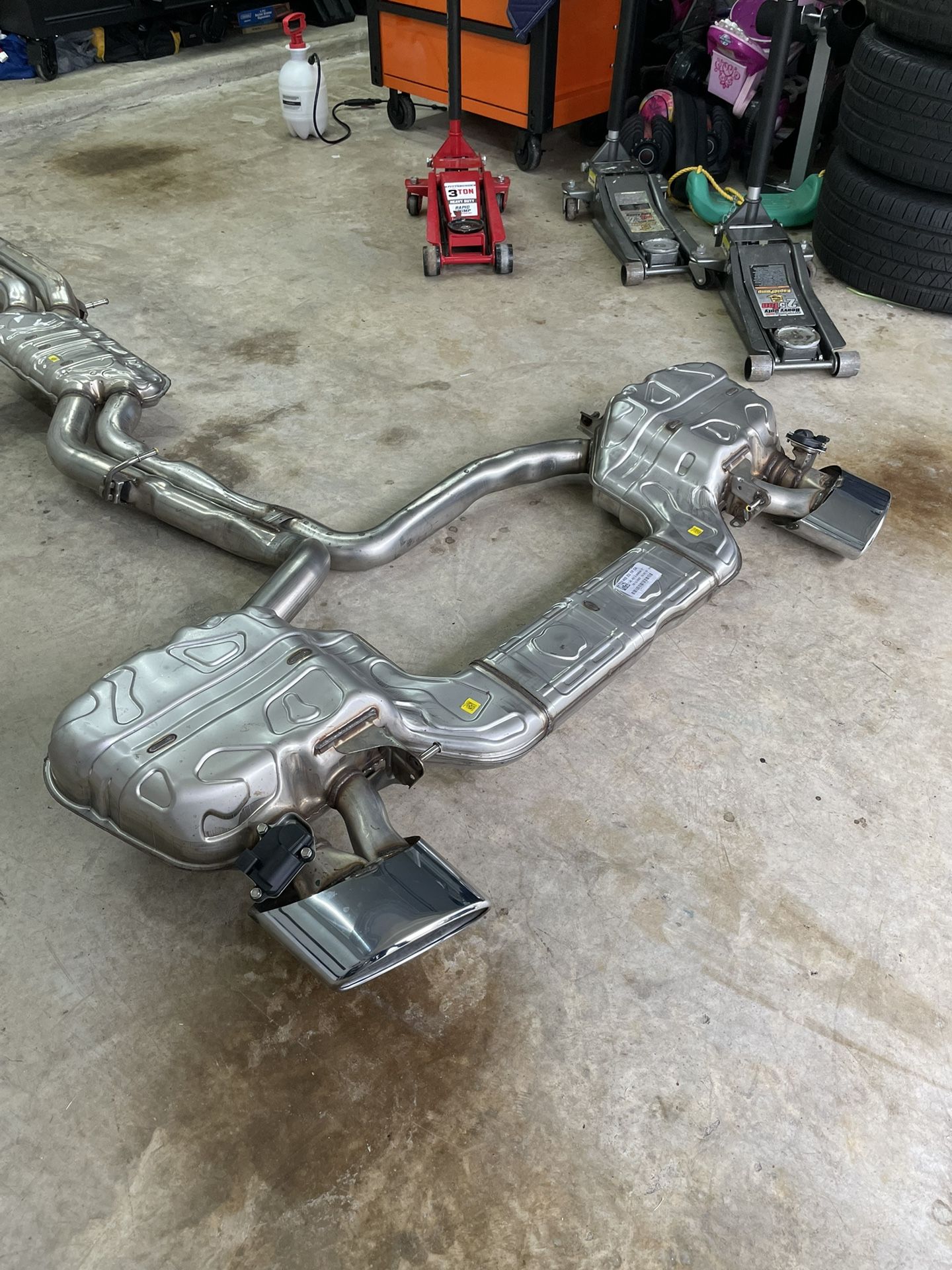 19-23 Audi RS7 RS6 OEM Exhaust