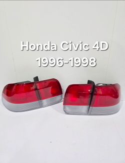 Honda Civic 1996-1998 Tail Lights 4D