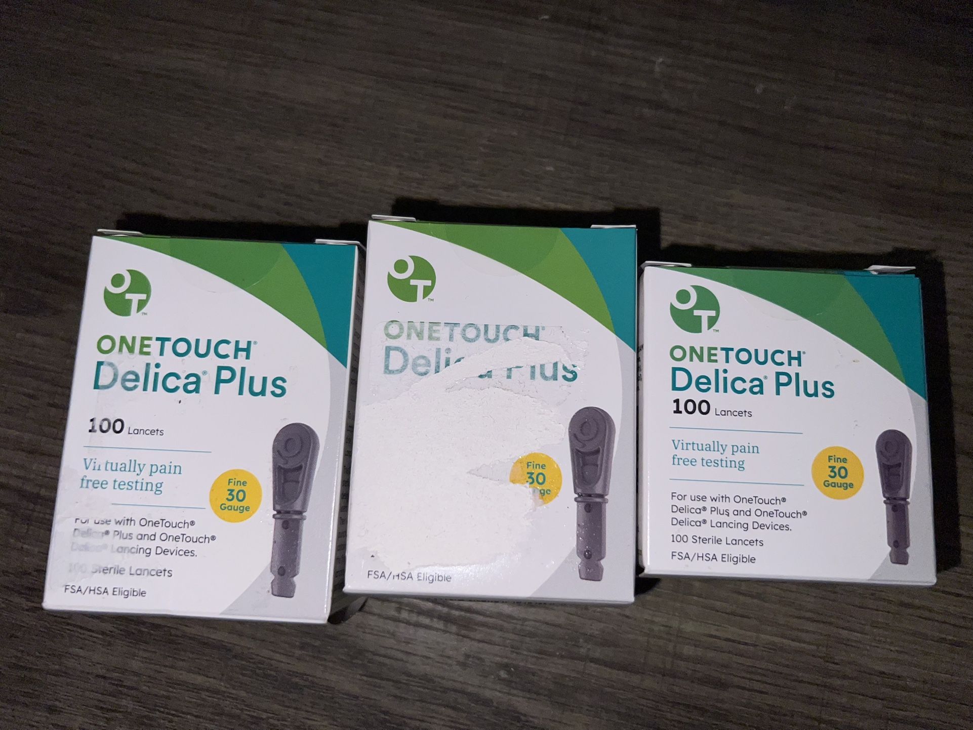 One Touch Delica Plus – New, Sealed (Minor Label Damage)