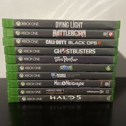 Xbox One Game Lot (Read Description)