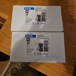 Eaton BR 20 Amp Arc Fault Single Pole Breaker