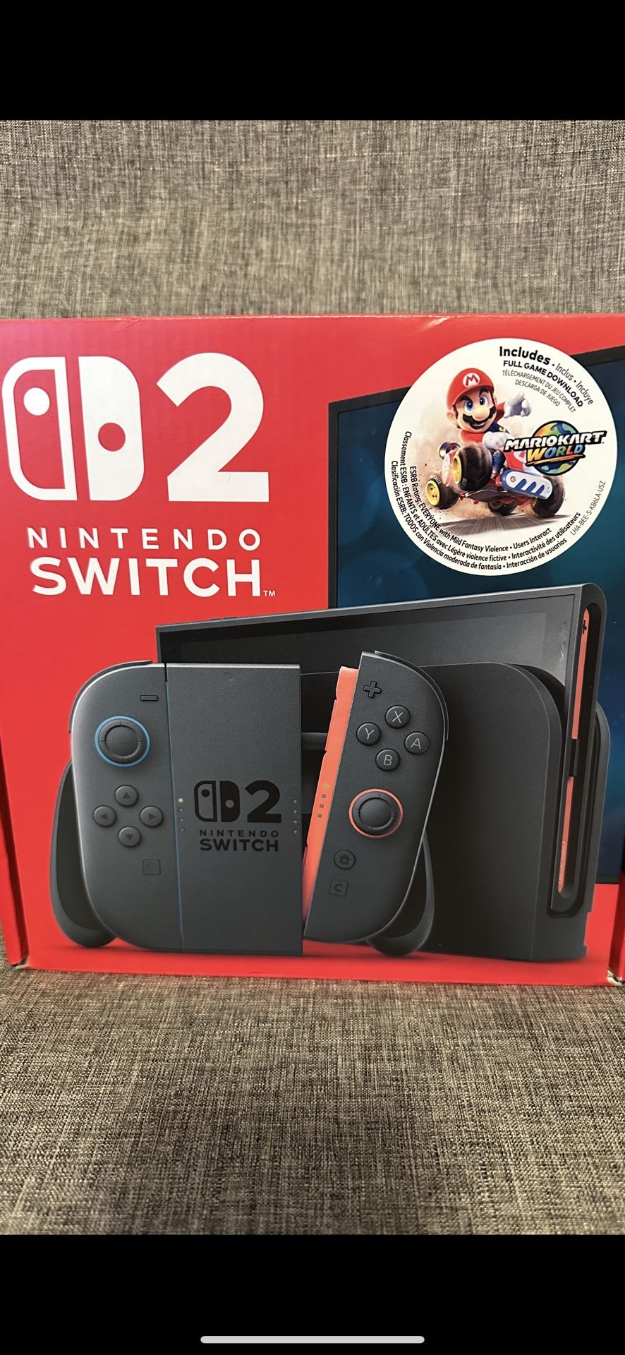 Nintendo Switch 2 MarioKart World Console Bundle (US Plug) $615