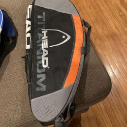 Head Multi Racquet Tennis Bag Excellent Condition 