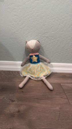 Cat ballerina plushie