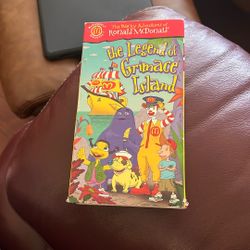 Wacky Adventures of Ronald McDonald The Legend of Grimace Island VHS 1998