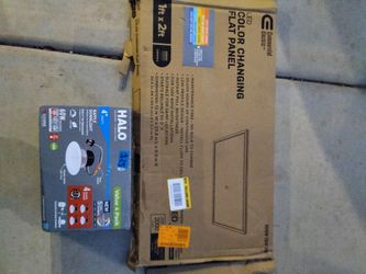 Commercial Electric LED Color Changing Flat Panel 1ft x 2ft