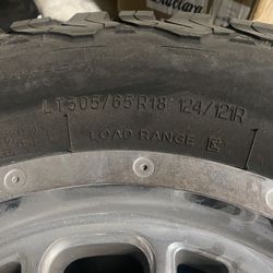 18” Fuel Chrome Wheels and Tires