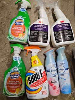 Free Cleaning supplies