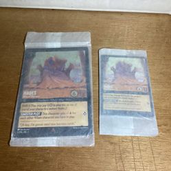 Disney Lorcana Oversized Hades & Small Hades Promo Card Set SEALED