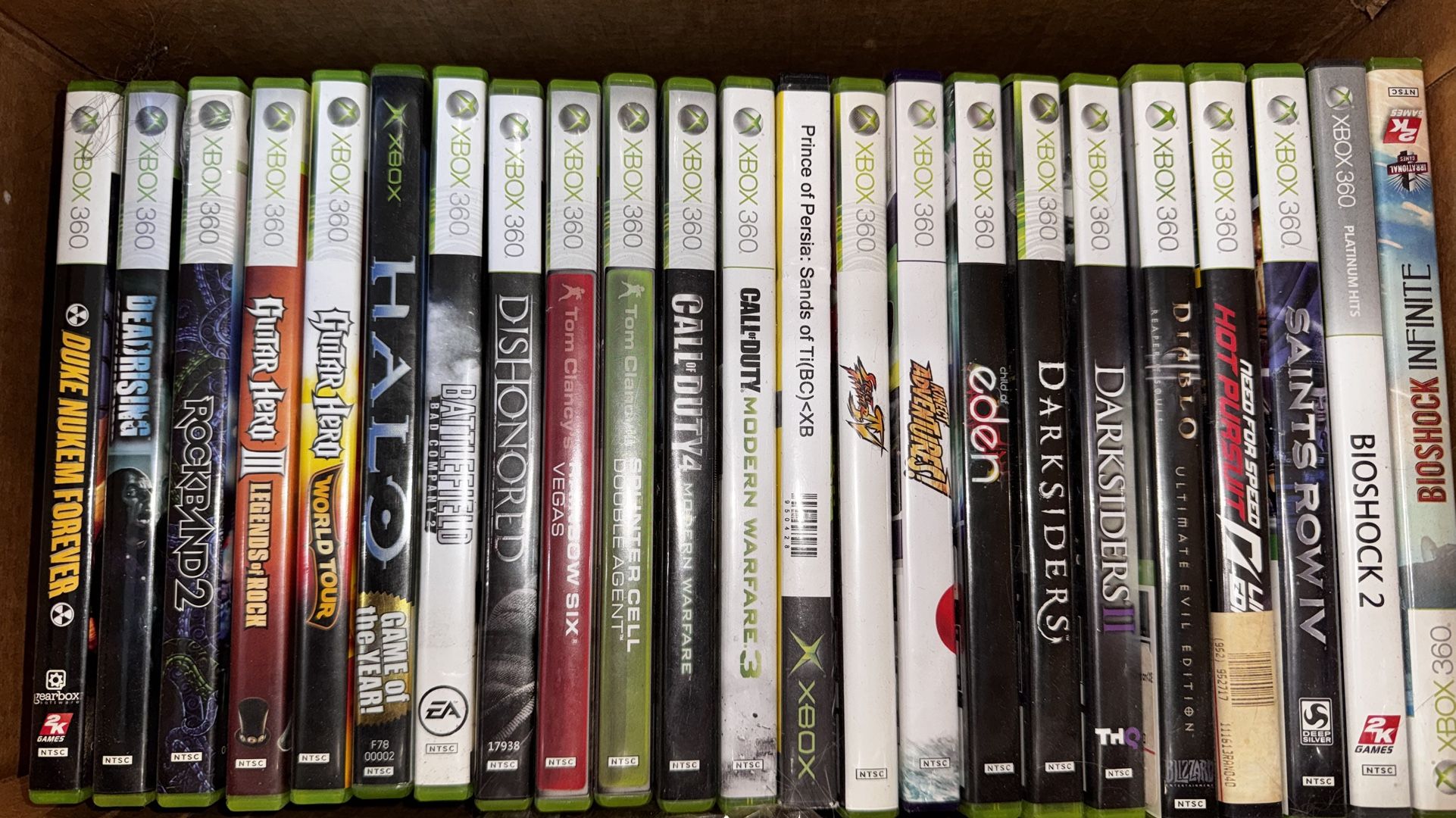 Xbox 360 Game Collection
