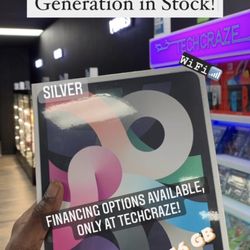 Apple iPad Air 4th Generation - 256 GB Silver **BRAND NEW**