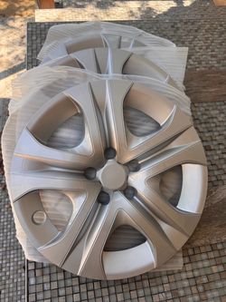 17” hubcaps for Toyota rav4 set of 4pcs also available in black rim covers Tapas de Rin polveras tapa cauchos