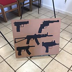 Acrylic Painting! “Gunz”