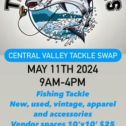 Tackle Swap FISHING lures May 11th 