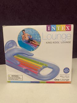 Inflatable Pool Lounging Chair