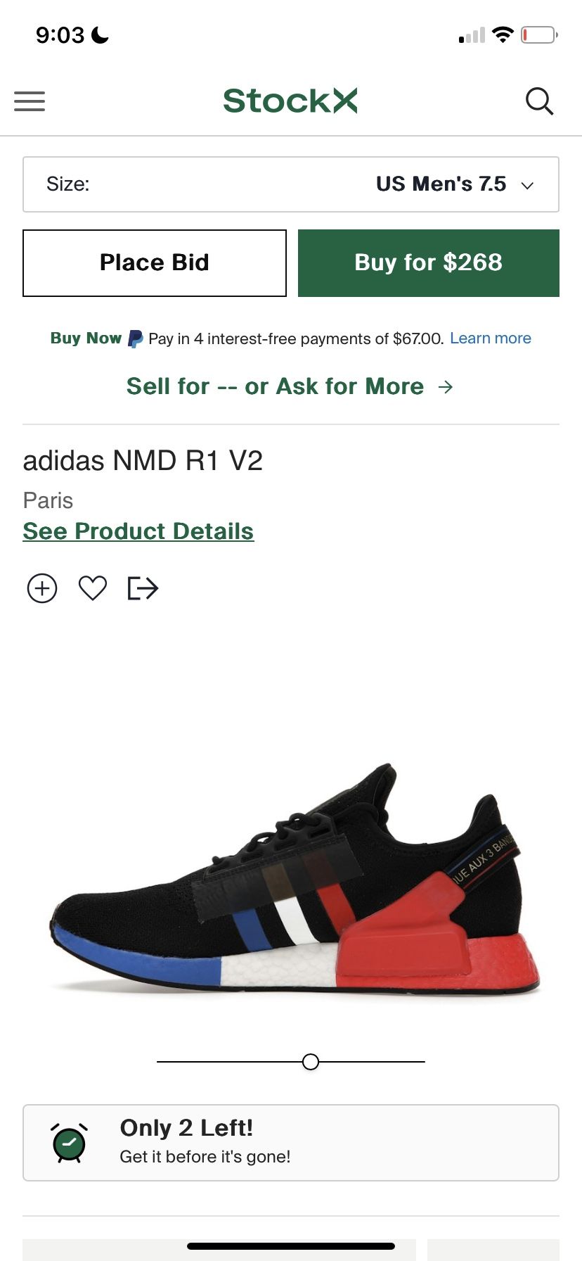 adidas NMD R1 V2 Paris