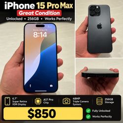 iPhone 15 Pro Max Used
