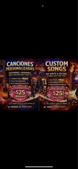 Custom songs