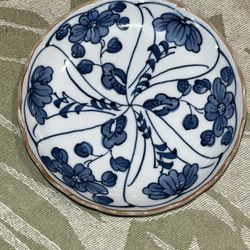 Blue Glass Plate