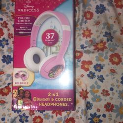 Bluetooth And Corded Headphones 