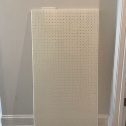 3 Pegboards 24x48in 1/4inch Thick 