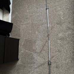 6ft 2 Pc Weight Bar 1 In 