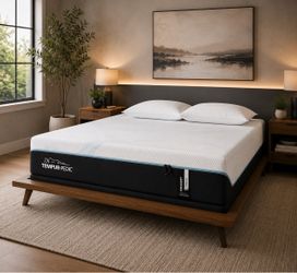 King Size Mattress TempurPedic ProAdapt  Medium Hybrid Technology Premium Comfort Factory Fresh & Sealed in Plastic Same Day Delivery