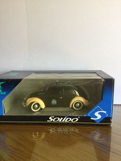 SOLIDO 1/18 Scale Police Sedan PURCHASED IN GERMANY 30 + YEARS AGO!! Original Box!
