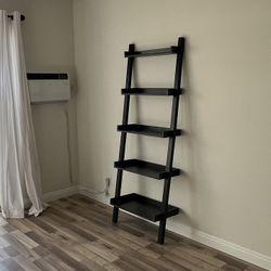 Black Ladder Bookcase