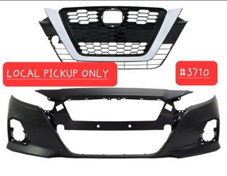 ➿️ Front Bumper Cover Fit for Nissan Altima S SL SR SV 2019-2021, Black  #3710