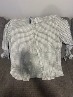 Men's Plaid Button-Down Dress Shirt