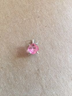 Pink pendant