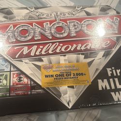 Brand New Monopoly Millionaire board game