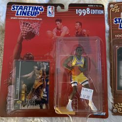 Kobe Bryant 1998 Trading Card And Figure
