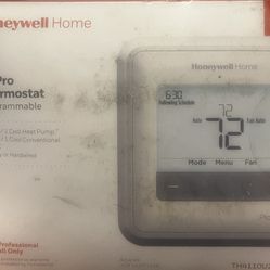 HVAC- Honeywell T4 Pro Thermostat