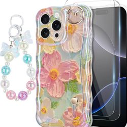 Case For 16 Pro Max With screen saver 