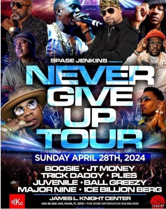 2 Floor Seats - Never Give Up Tour