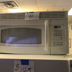 GE” Over-the-Range Microwave 
