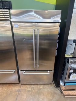 KitchenAid 42” built in refrigerator