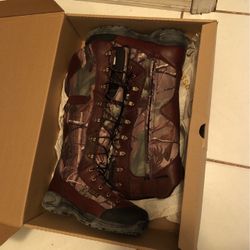 Lacrosse RealtreeVenom 18”  Boots Size 9 Wide