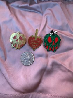 Poison Apple Enamel Pin Set of 3