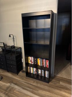 Bookshelf never moved like new, not wobbly perfect excellent condition