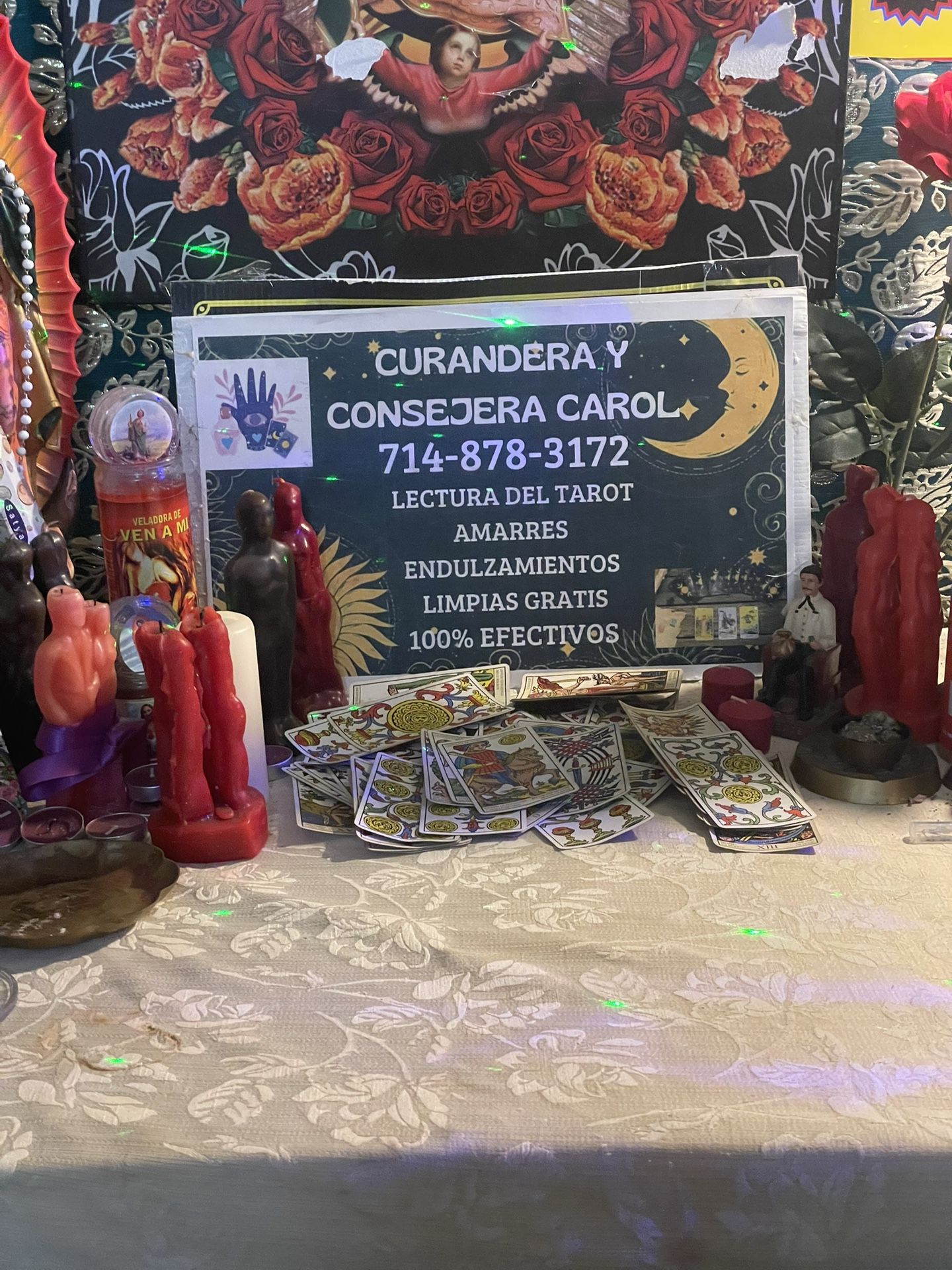 Lectura de las cartas, amarres, poderosos, Limpia gratis