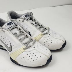 Nike Womens Reax Rockstar 415355-103 White Running Shoes Sneakers Size 8.5