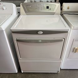 Whirlpool 27 Inch Gas Dryer with 7.4 Cu. Ft. Capacity, 11 Automatic Cycles Very Good Condition